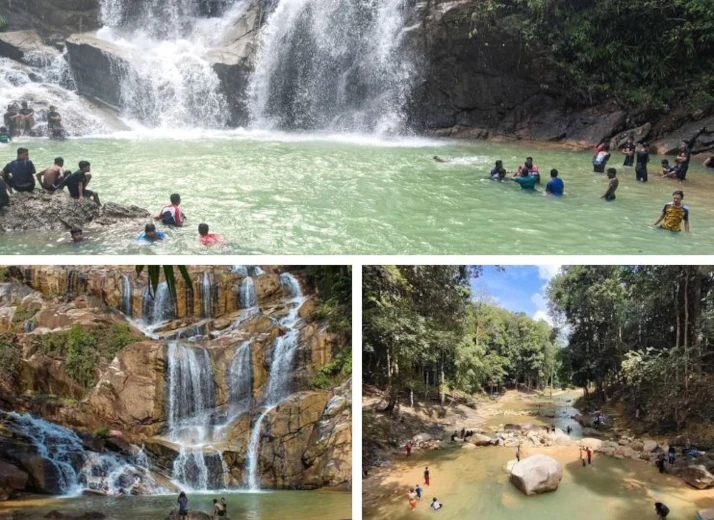 tempat mandi manda kuantan air terjun sungai pandan