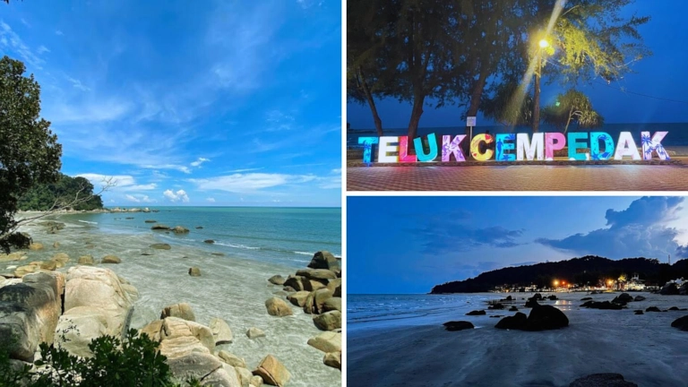 pantai paling popular di kuantan - teluk cempedak
