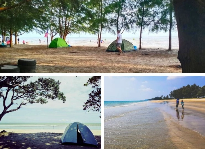 tempat perkhemahan pantai sepat kuantan pahang
