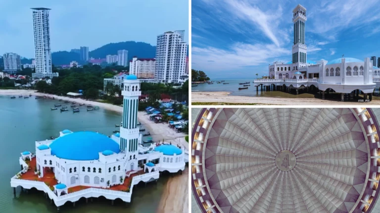 masjid terapung penang tanjung bungah