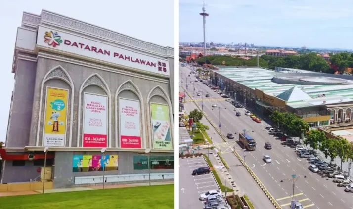 dataran pahlawan mall melaka