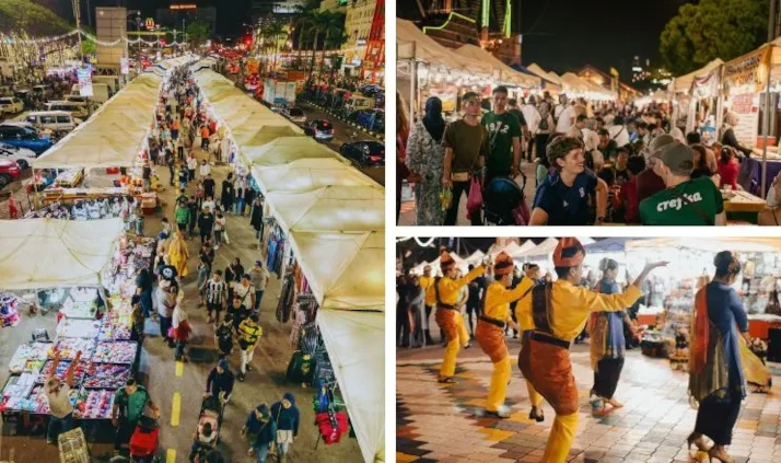 pasar malam menarik melaka