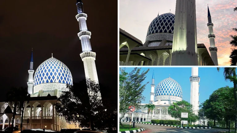 Masjid Menarik di Shah Alam - Masjid Biru