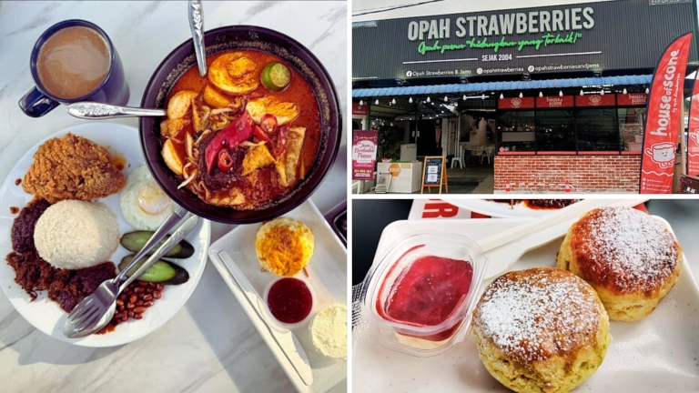 tempat makan menarik di Cameron Highlands Opah Strawberries & Jams