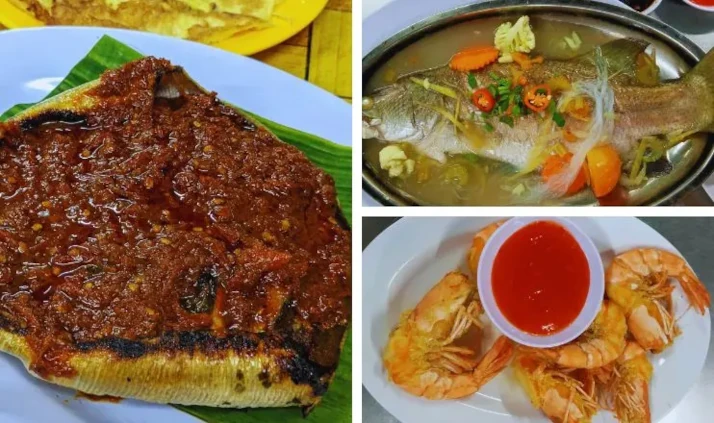 tempat makan malam best di ayer molek melaka