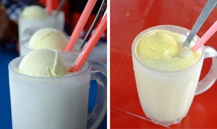 coconut shake pantai klebang melaka