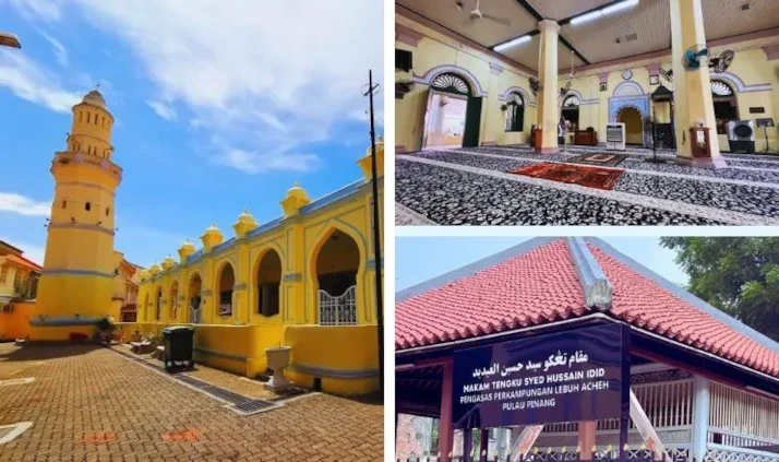 masjid bersejarah di penang